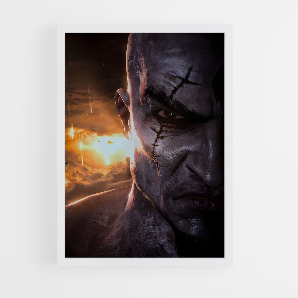 Poster La Colère d'Atreus – affiche God of War (vue 3)